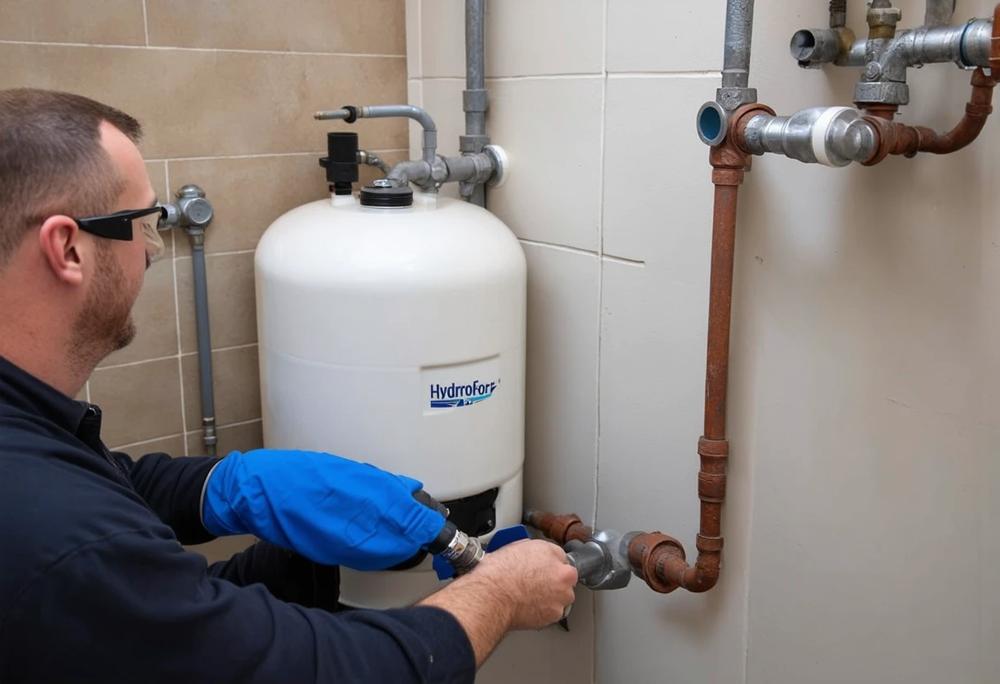 hydrofor installation